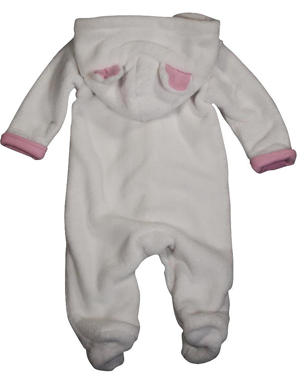 Happi by Dena Baby Girls Newborn One Piece Long Sleeve Footed Coverall