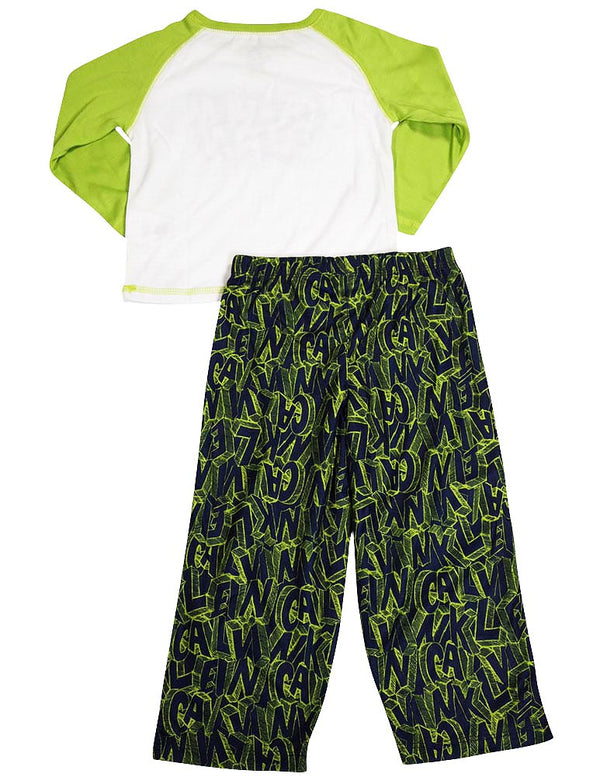 Calvin Klein Toddler Boys Pajamas 2 Piece Flame Resistant Polyester Pajama Sets