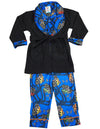 Bunz Kidz - Baby Boys 3 Piece Robe and Pajama Set