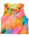 Flowers by Zoe - Girls' Sleeveless Cropped Top - 5 Styles