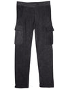 Flowers by Zoe - Girls' French Terry Tapered Leg Cargo Pant