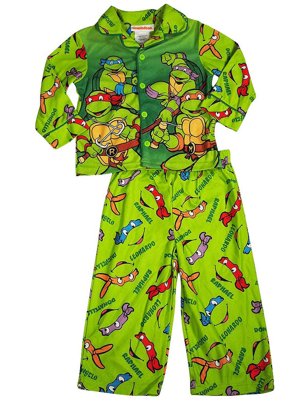Teenage Mutant Ninja Turtles Toddler Boys Long Sleeve Sleepwear Pajama Set