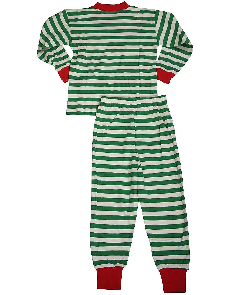 Sara's Prints Boys Girls Unisex Kids Long Sleeve 2 Piece Pajama Set