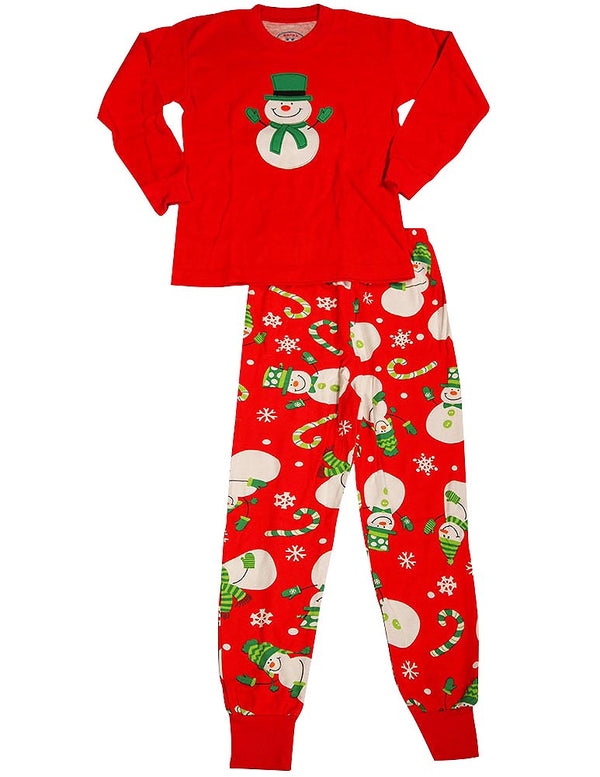 Sara's Prints Boys Long Sleeve 100% Cotton 2 Piece Pajama Set - Wear to fit snug