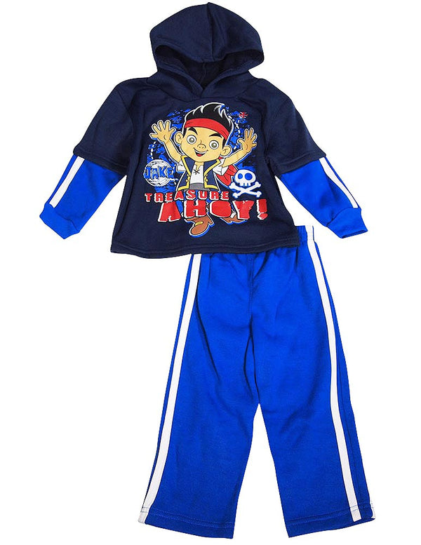 Fishman & Tobin - Little Boys' Long Sleeve License Character Jog Suit Set