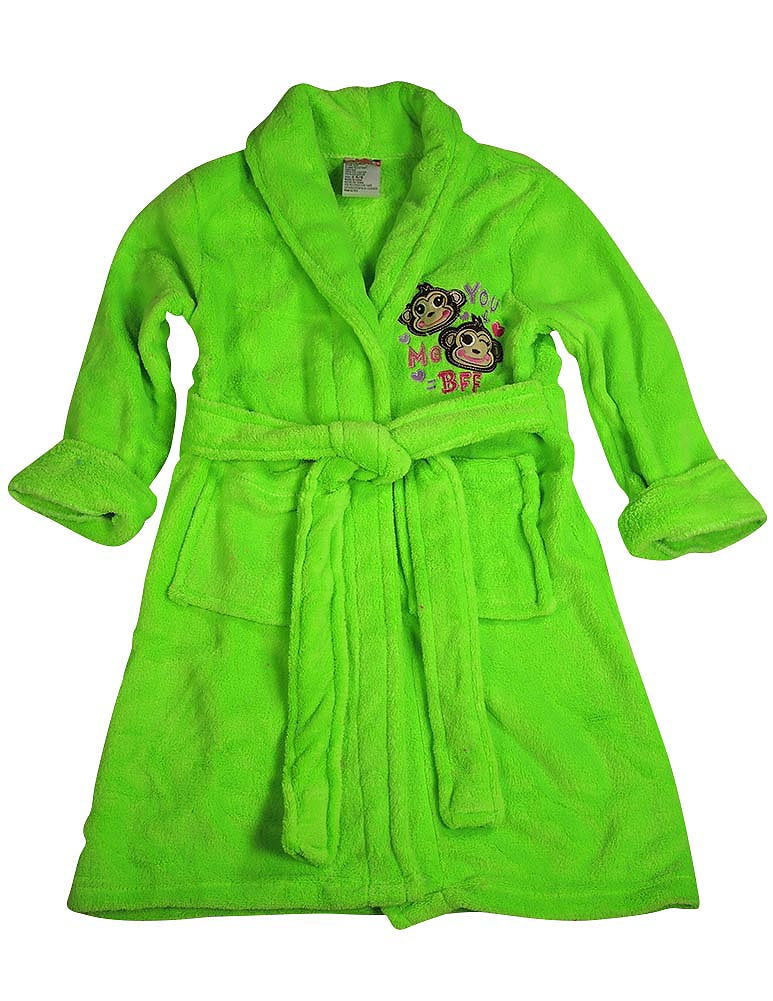Sweet n Sassy - Big Girls' Soft Plush Cozy Robe
