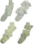 Christian Dior Girls Lace Ruffle Ankle Socks Fancy for Everyday Anytime