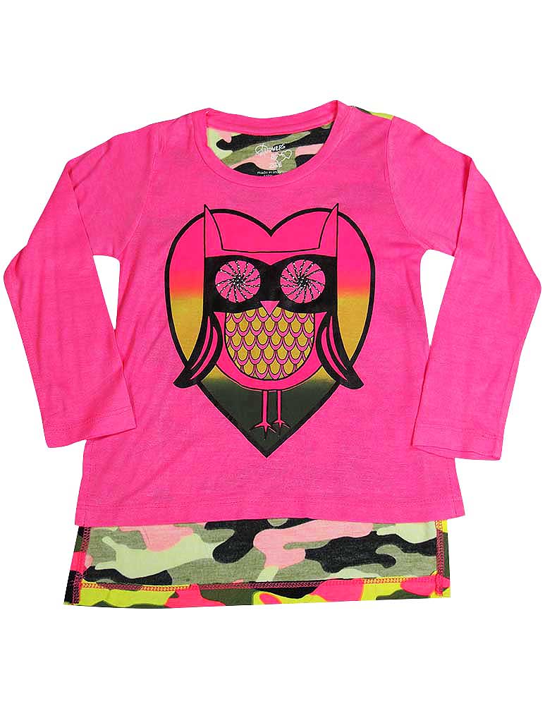 Flowers by Zoe - Little Girls Long Sleeve Top - Choose from 8 Styles and Colors