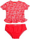 Osh Kosh B'gosh - Baby Girls 2 Piece Rashguard Swimsuit Set