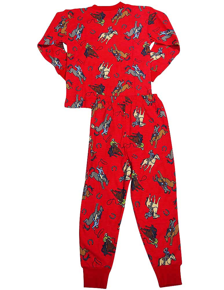Sara's Prints Boys Girls Unisex Kids Long Sleeve 2 Piece Pajama Set