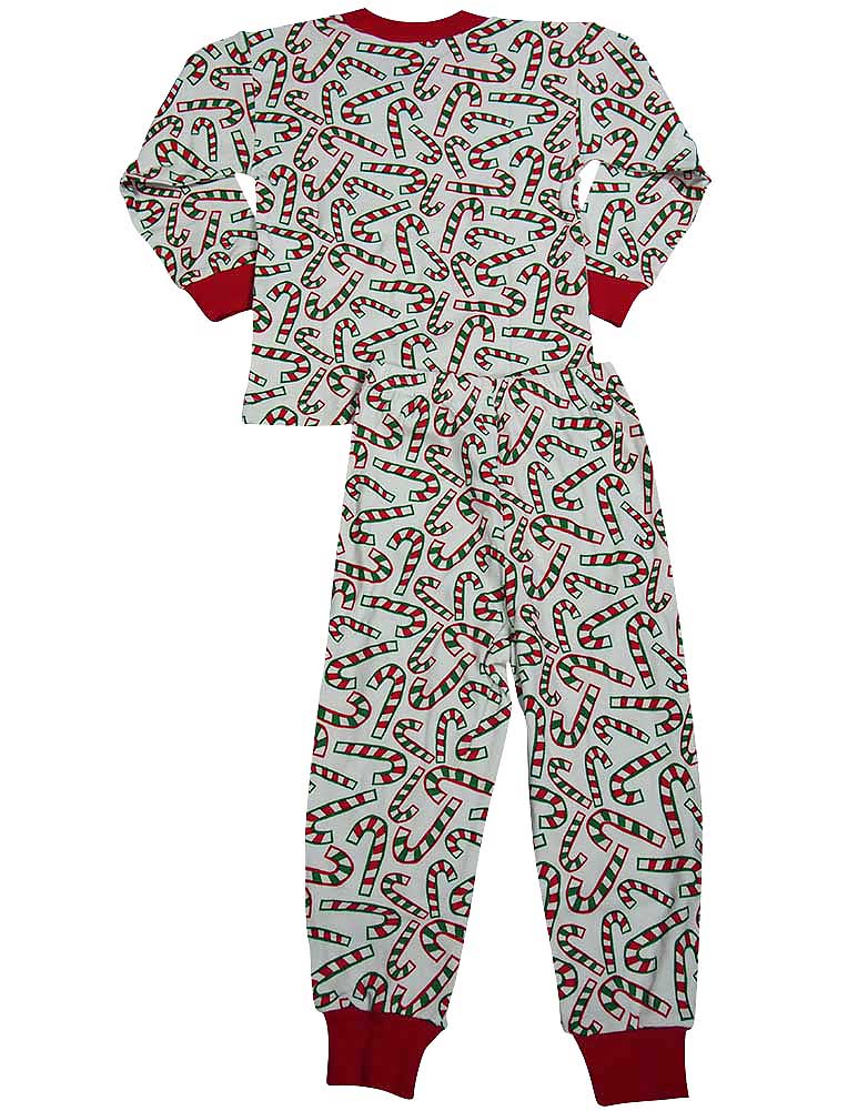Sara's Prints Boys Girls Unisex Kids Long Sleeve 2 Piece Pajama Set