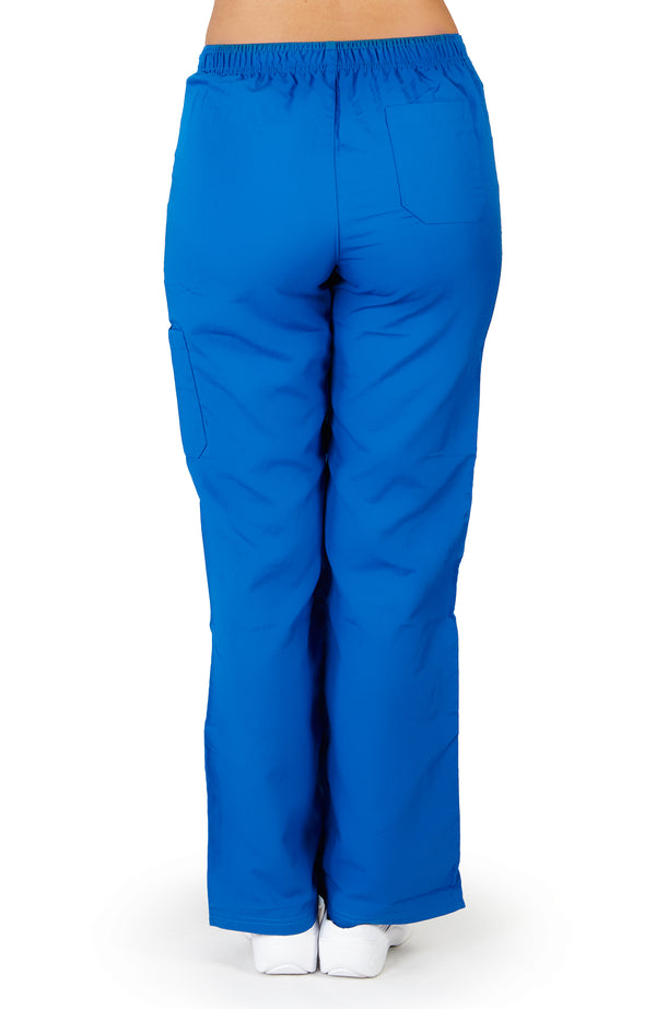 Ultra Soft Medical Nurse Uniform Womens Junior Fit Cargo Pocket Scrub Pant