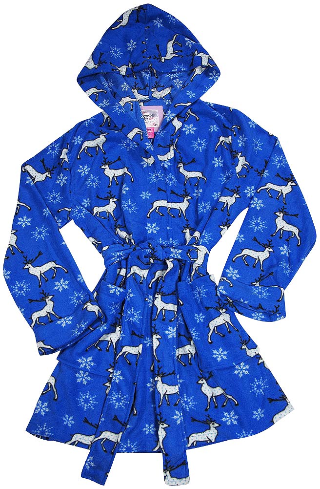 Bottoms Out Women's Long Sleeve Fleece Robe