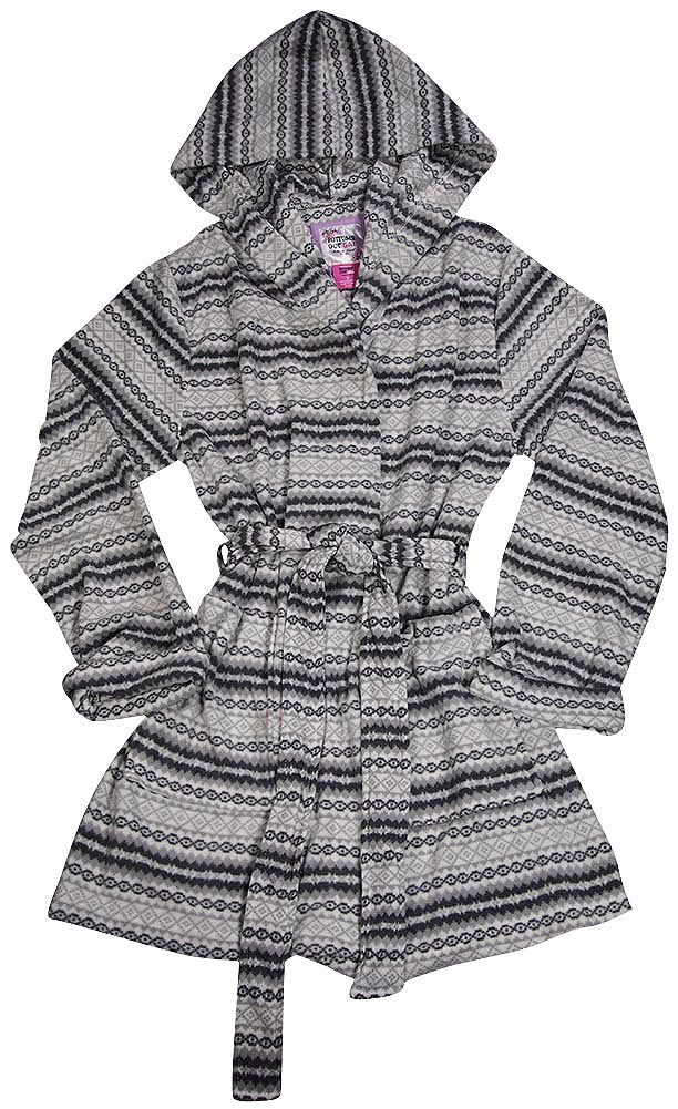 Bottoms Out Women's Long Sleeve Fleece Robe