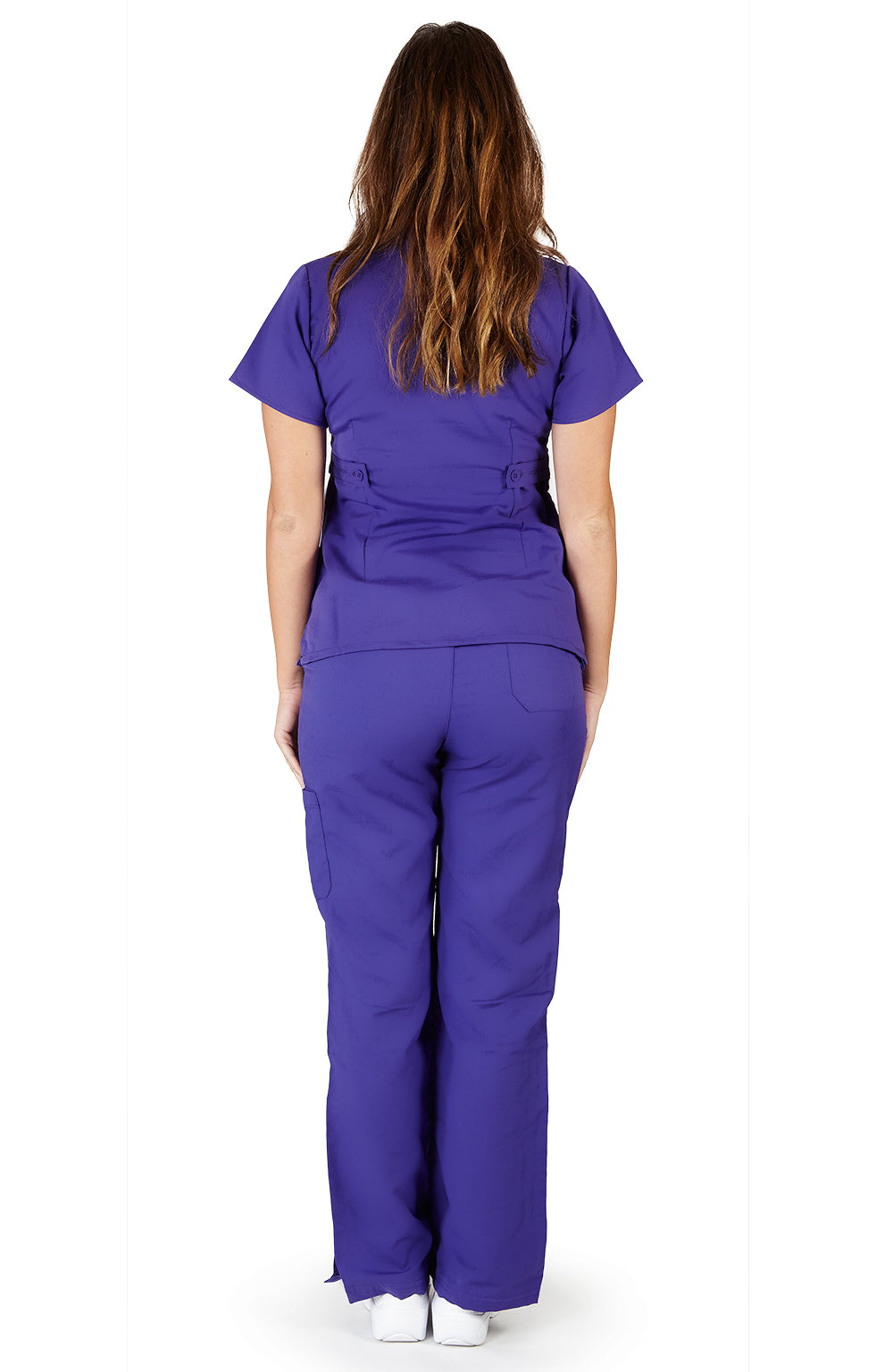 NWT Butter Soft Nursing Medical Scrub Pants Womens 2X Purple Uniform  Pockets New