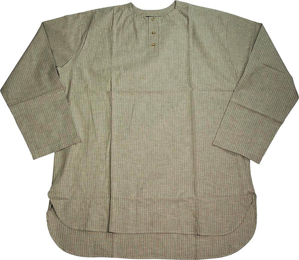 Varsity - Mens Long Sleeve Broadcloth Nightshirt Top
