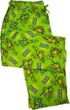 Nickelodeon - Mens Teenage Mutant Ninja Turtles Graphic Knit Sleep Lounge Pant
