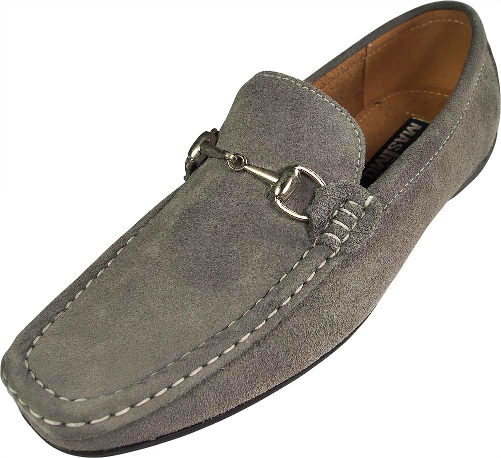 Mens Masimo Suede Dress Driving Moccasin Casual Loafer Slip On Fashion Shoe