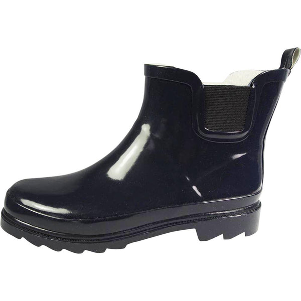 Norty Women Low Ankle High Rain Boots Rubber Snow Rainboot Shoe Bootie Runs 1/2 Size Large