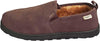 Norty Mens Genuine Leather Cowhide Suede Slippers - Twin Gore Slip On Loafer