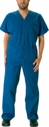 Natural Workwear Mens Authentic EDS Unisex Medical Uniform Cargo Scrub Set