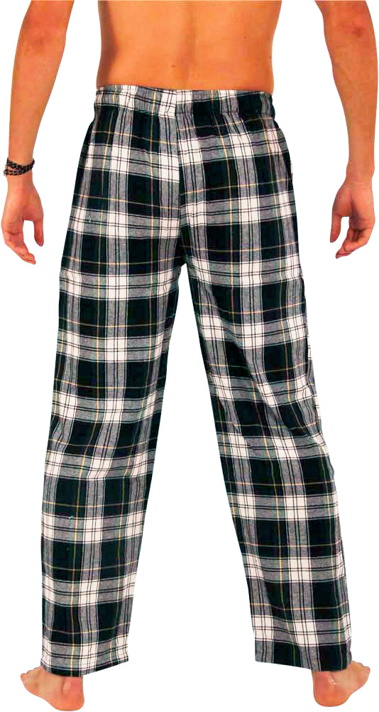 Norty Mens Cotton Blend Yarn Flannel Pajama Lounge Sleep Pant - 16 Prints Available