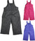 Weathertamer Toddler & Girls Adjustable Shoulder Strap Bib Pant Snowpants