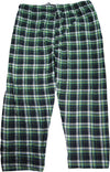 Hanes Big Men's Ultimate Cotton Flannel Sleep Lounge Pajama Plaid Pants