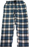 Hanes Big Men's Ultimate Cotton Flannel Sleep Lounge Pajama Plaid Pants