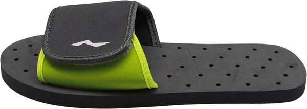 Norty Men's Comfort Casual Slide Flat Strap Shower Sandals Slip On Shoes