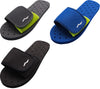 Norty Boys Young Mens Comfort Casual Slide Strap Shower Sandals Slip On Shoes RUNS 1 SIZE SMALL