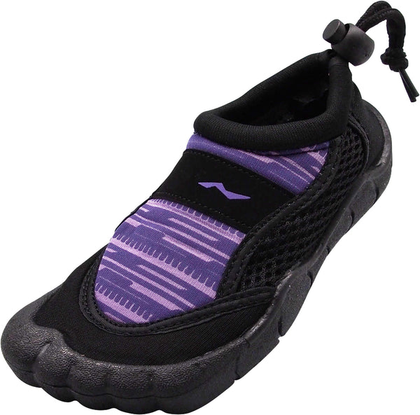 Norty Kids Water Shoes Boys Girls Skeletoe Five Toe Pool Aqua Sock for Children