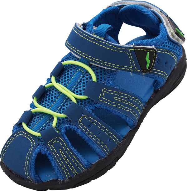 Norty  Toddler Boys and Girls Athletic Outdoor Summer Sandals Runs 1 Size Small