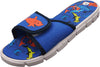 NORTY Boy's Girl's Unisex Slide Strap Sports Shower Beach Pool Sandal - Runs One Size Small