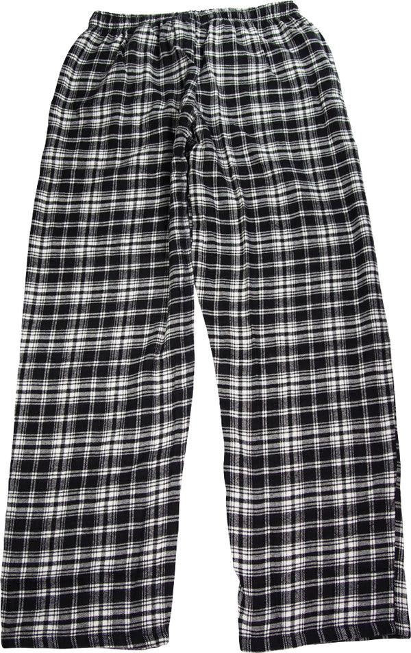 NORTY Mens Pajama Sleep Lounge Pant - Brushed Cotton Blend Flannel - 8 Prints