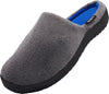 Norty Mens Slippers - Memory Foam Mule and Clog Slippers - Faux Suede, Microfiber or Flannel