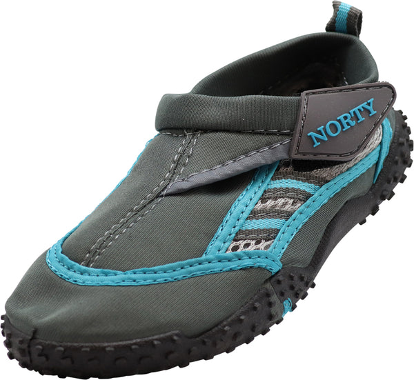 Norty Childrens Boys Girls Kids Beach Pool Slip On Aqua Sock Water Shoe
