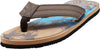 NORTY - Men's Memory Foam Footbed Sandals - Casual for Beach, Pool, Shower