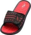NORTY - Young Men's Shower, Beach, Pool, Casual, Adjustable Strap Slide Sandal RUNS 1 SIZE SMALL