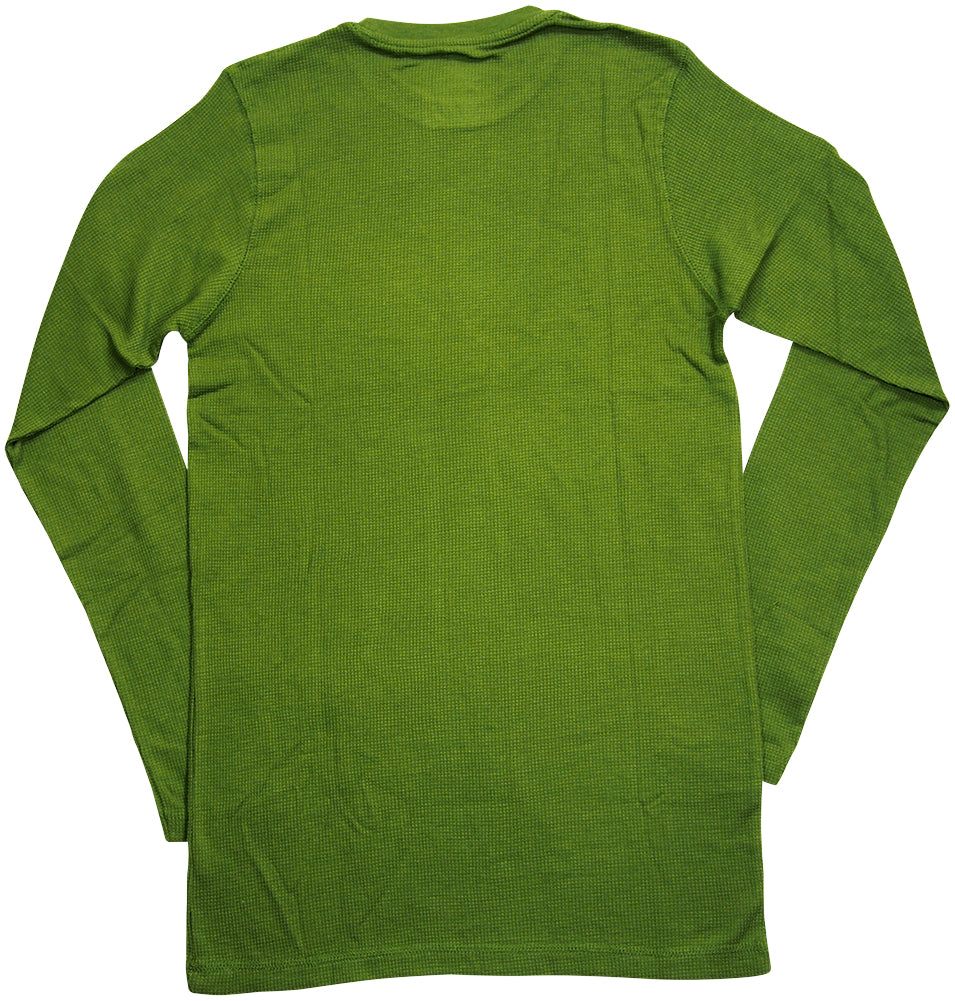 Hanes - Men's Ultimate Waffle Thermal Crewneck Shirt Sleep Lounge Top