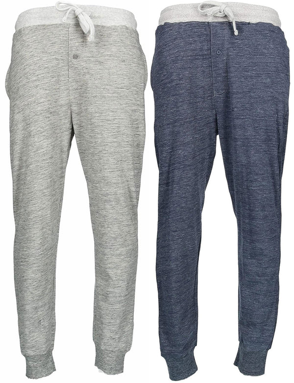 Hanes Mens Elastic Waist Jogger Style Dorm Sleep Lounge Pajama Pant