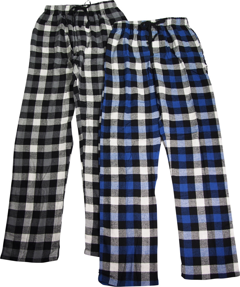 Hanes Big Mens Flannel Pack of 2 Sleep Lounge Pajama Pant