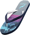 Norty Men's Casual Beach Pool Everyday Flip Flop Thong Sandal Shoe