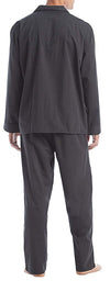 Hanes Mens Big & Tall Broadcloth Cotton Blend Pajama Set