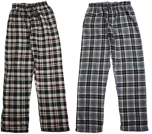 Hanes Men's Lightweight Yarn Dyed Flannel Sleep Pajama Lounge Pants for Men