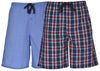 Hanes Men's Big Woven Jam Shorts - 2 Pack Plaid and Solid