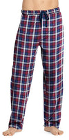 Hanes Mens Plaid Woven Blend Lounge Pajama Sleep Pant