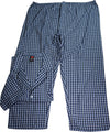 Hanes Men's Long Sleeve Woven Pajama Sleepwear Lounge Set