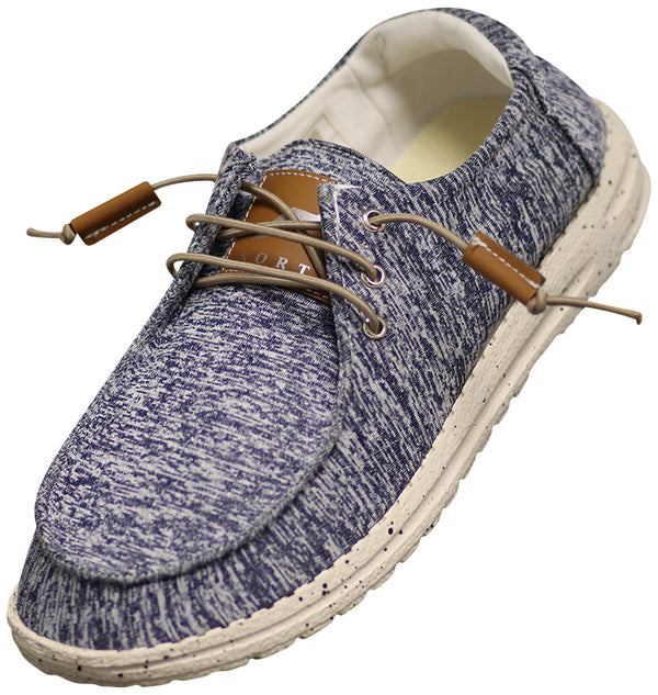 NORTY - Women's Lightweight Loafer Slip On Lace Up Boat Shoe