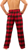 Norty Big & Tall Mens Cotton Blend Yarn Flannel Pajama Lounge Sleep Pants